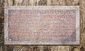 * Nomination Commemorative plaque on the foundation stone of the Moselle Viaduct of the A 61 between Winningen und Dieblich at the Winningen-Ost rest area, Rhineland-Palatinate, Germany --Llez 05:26, 22 May 2022 (UTC) * Promotion  Support Good quality. --Tournasol7 05:30, 22 May 2022 (UTC)