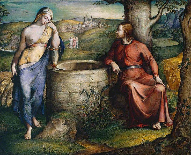 File:George Richmond (1809-1896) - Christ and the Woman of Samaria - N01492 - National Gallery.jpg