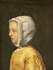 A Woman in Profile, possibly the Artist's Sister Gesina ter Borch