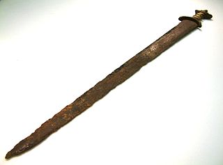 <span class="mw-page-title-main">Gilling sword</span> Anglo-Saxon sword, dating from the late 9th to early 10th centuries AD