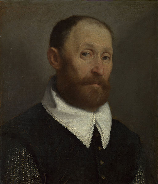 File:Giovanni Battista Moroni - Portrait of a Man with Raised Eyebrows - Google Art Project.jpg