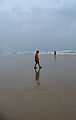 Goa - In a Goa beach on a stormy evening4.JPG