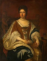 Queen Anne, 1665 - 1714. Reigned 1702 - 1714