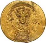 Golden seal of Theodora, 1056