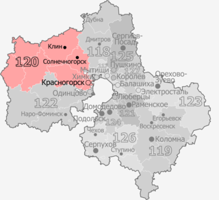 <span class="mw-page-title-main">Krasnogorsk constituency</span> Legislative constituency in Russia