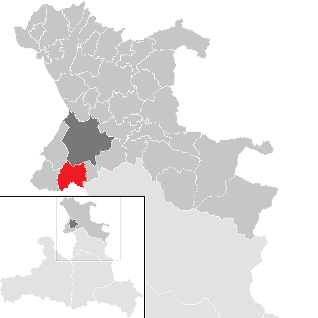 Grödig - Localizazion