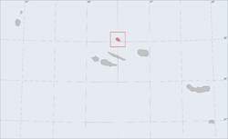 Местоположба на островот Грасиоза во архипелагот на Азорите