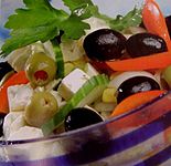 Salade grecque (Grèce).
