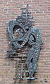 sculptuur aan de Wilgenlaan (1968) in Groningen