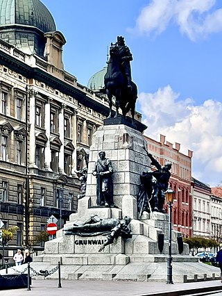 <span class="mw-page-title-main">Grunwald Monument</span> Monument in Kraków, Poland