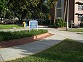 Reid Hall, sign outside