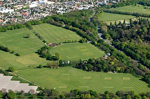 The ground in 2007 Hagley Oval 2007 - from HagleyParkAerialPhoto.jpg