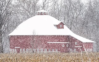 John Haimbaugh Round Barn Historic building in Indiana, US