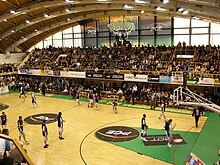 Basketballspiel im Centrum Sportowe