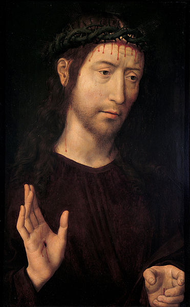 File:Hans Memling - The Man of Sorrows Blessing - Google Art Project.jpg