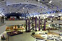 ☎∈ The interior of the south wing of The Galleria in Hatfield, Hertfordshire.