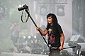 * Nomination Joey Belladonna, vocalist for thrash metal band Anthrax, 2019 Hellfest, Clisson, France. --Selbymay 13:23, 19 July 2021 (UTC) * Promotion  Support Good quality. --Nefronus 08:29, 25 July 2021 (UTC)