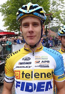 Daan Soete Belgian cyclist