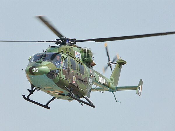 HAL Dhruv of Army Aviation Corps at ILA Berlin Air Show 2008