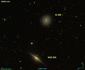 Az IC 208 cikk szemléltető képe