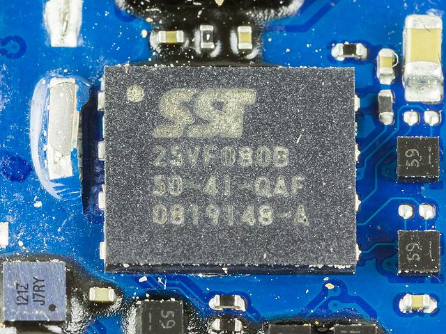 Serial Flash: Silicon Storage Tech SST25VF080B