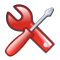 Icon tools red.svg