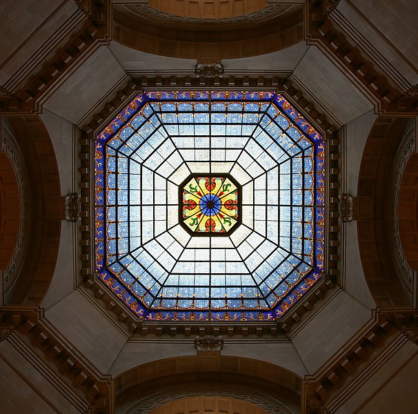File:Indiana State Capitol dome 2.jpg
