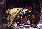 Moartea lui Francesca da Rimini și Paolo Malatesta (1870)