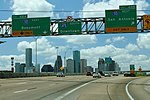 Thumbnail for File:Int45sRoad-Exit48AB-Int10ew-HoustonSkyline (32124274752).jpg