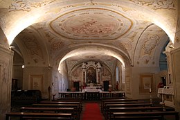 Interior de la Cripta de la Catedral - Oratorio della Misericordia, Colle di Val d'Elsa.jpg