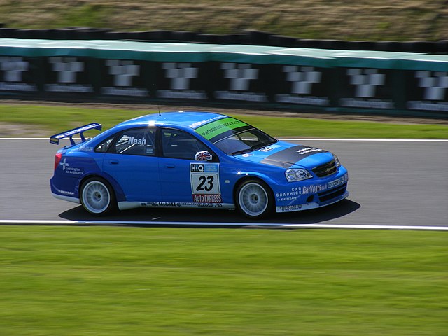 Nash competing in the 2009 British Touring Car Championship.