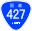 Japanese National Route Sign 0427.svg