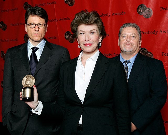 John Goldwyn, Sara Colleton, and Jeff Lindsay at the 67th Annual Peabody Awards for Dexter