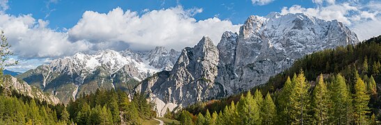 Julian Alps from Vrsic Pass (3)