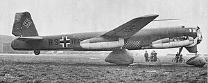 Seitenansicht der Junkers Ju 287