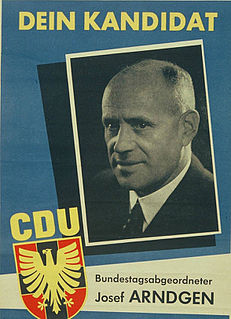 Josef Arndgen German politician
