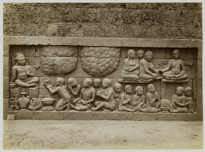 File:KITLV 28038 - Kassian Céphas - Relief of the hidden base of Borobudur - 1890-1891.tif