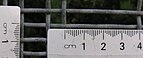 KWS fence mesh scale