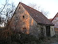 An old barn next to the Kasberg lime tree