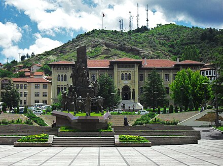The Republic Square in front of the Governor's Office