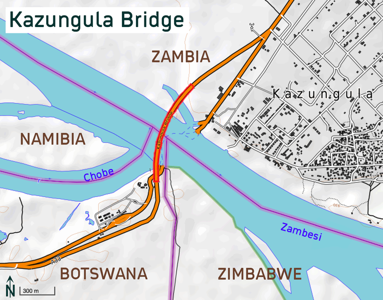 File:Kazungula Bridge Map.png