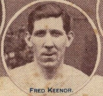 Keenor pictured in the Western Mail in 1923