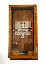 Thumbnail for File:Kellog Switchboard &amp; Supply Co., Chicago, USA - Telephone Museum - Waltham, Massachusetts - DSC08158.jpg