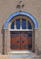 * Nomination Entrance of the church in Wernhout --ReneeWrites 10:42, 3 July 2023 (UTC) * Promotion  Support Good quality. --Poco a poco 10:54, 3 July 2023 (UTC)