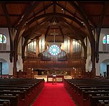 Kerrville (Texas), First Presbyterian Church, Jehmlich-Orgel im Raum.jpg