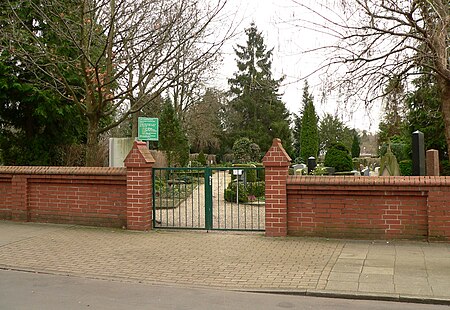 Kirchröder Friedhof Eingangstor