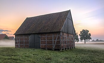 Mäusescheune em Rödder (Kirchspiel), Dülmen, Renânia do Norte-Vestfália, Alemanha. (definição 4 000 × 2 423)