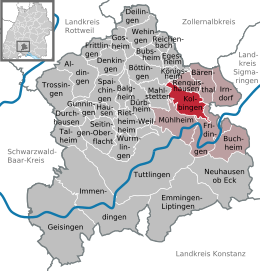 Kolbingen - Localizazion