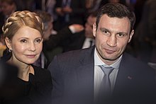 Vitali Klitschko et Ioulia Tymochenko en 2014.