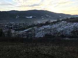 Krzczonów at Sunset, January 2020.jpg